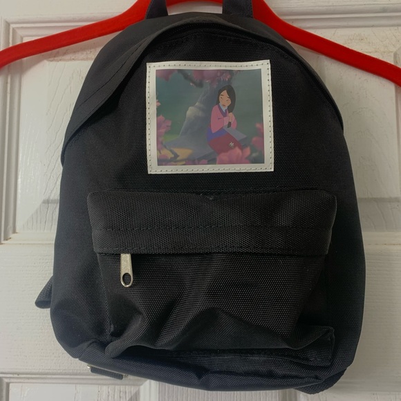 Black Mini Mulan Backpack - Picture 2 of 9